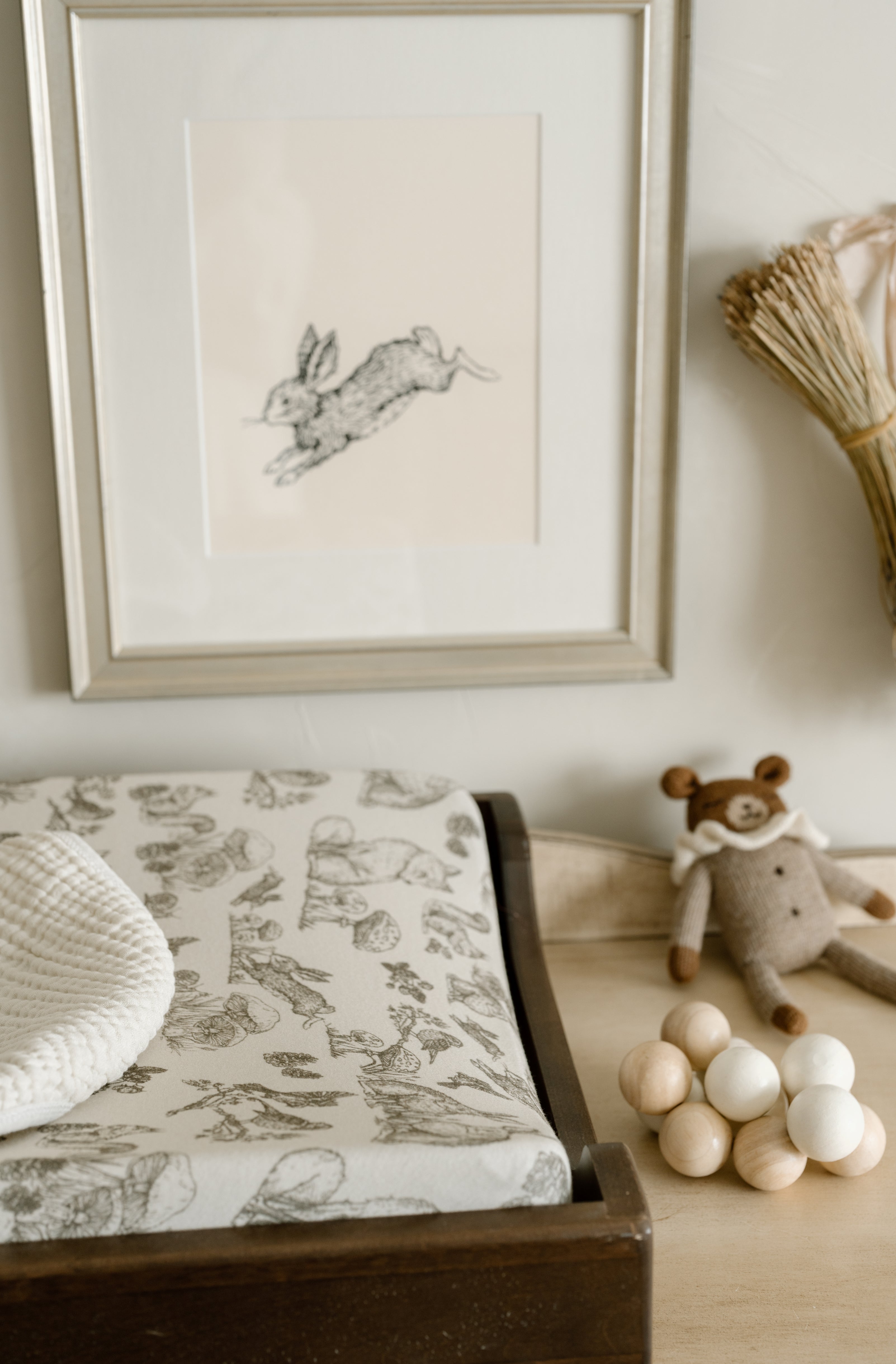 'Woodland' Nursery - Changing Pad Cover