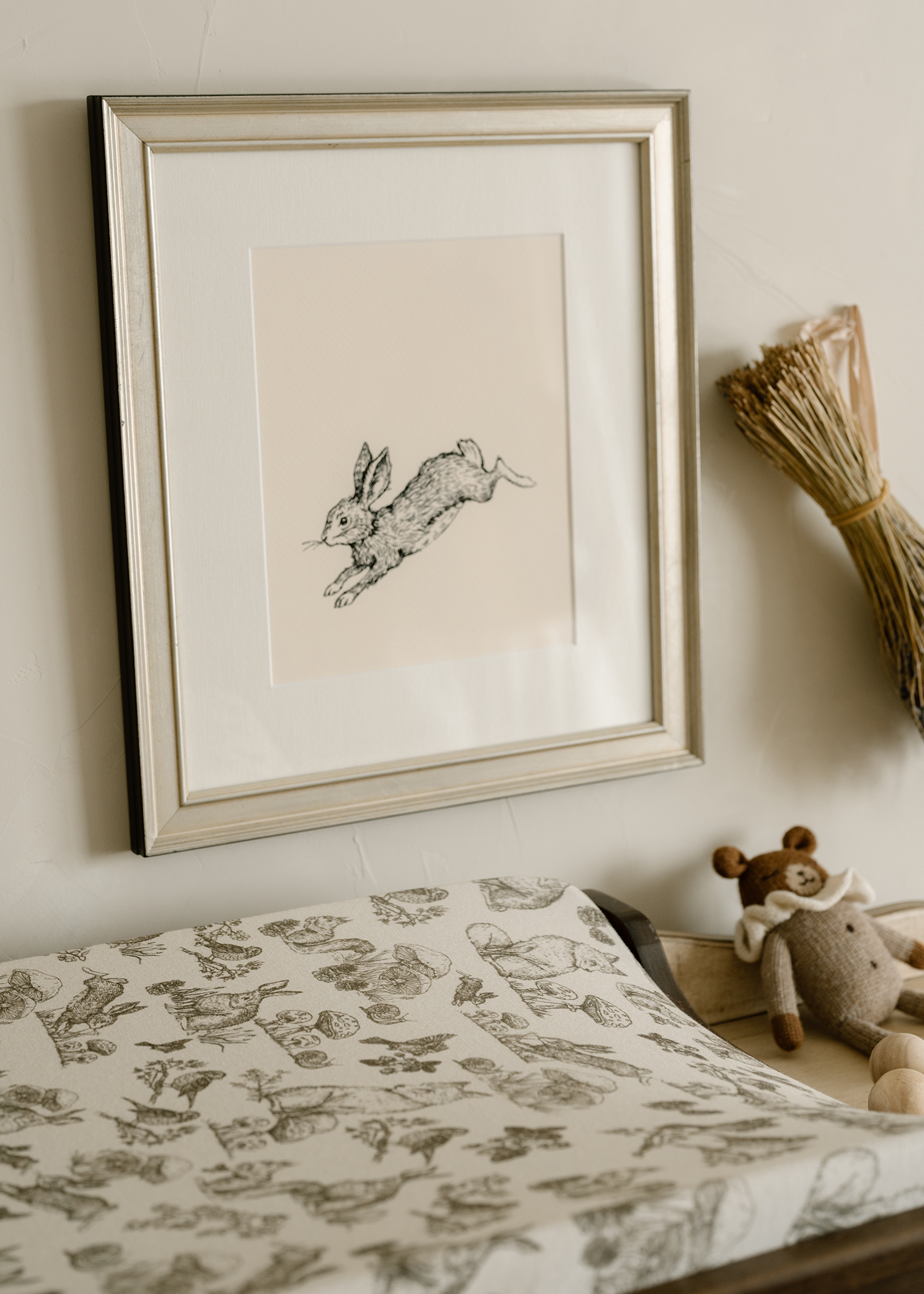 'Woodland' Nursery - Changing Pad Cover