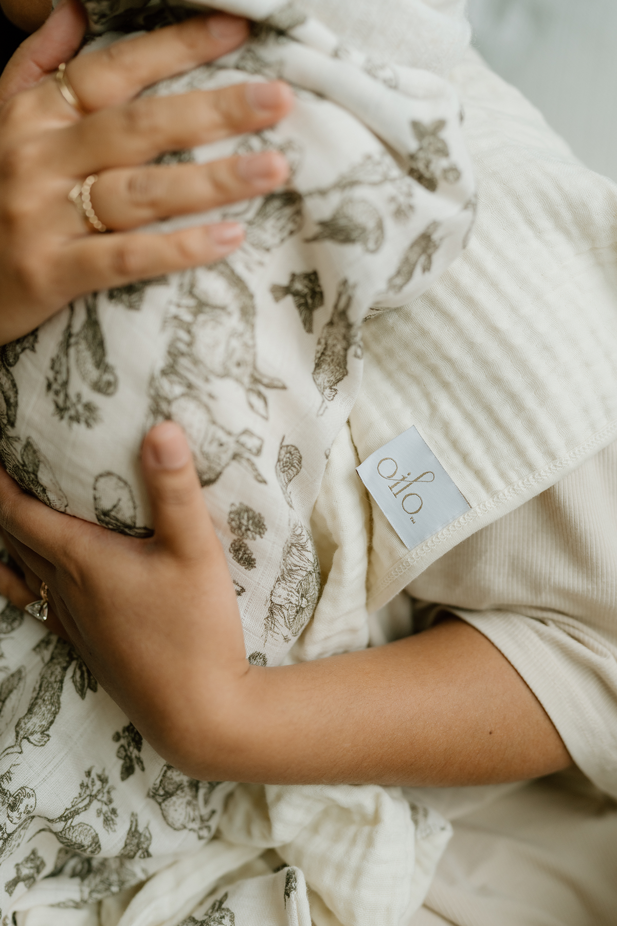 'Vintage Safari' & 'Woodland' Nursery - Muslin Swaddle Blanket Set
