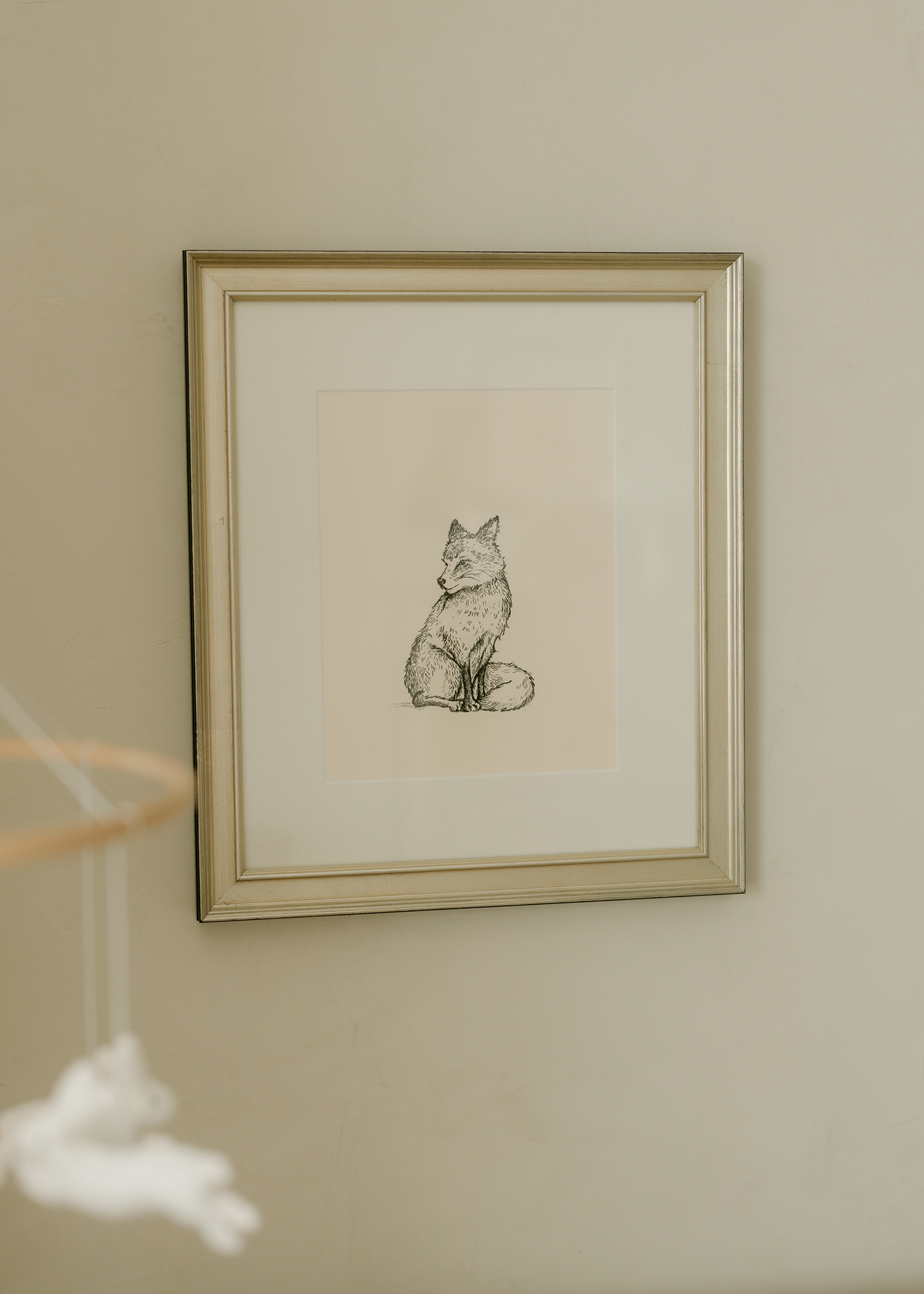 The 'Fox' Framed Art
