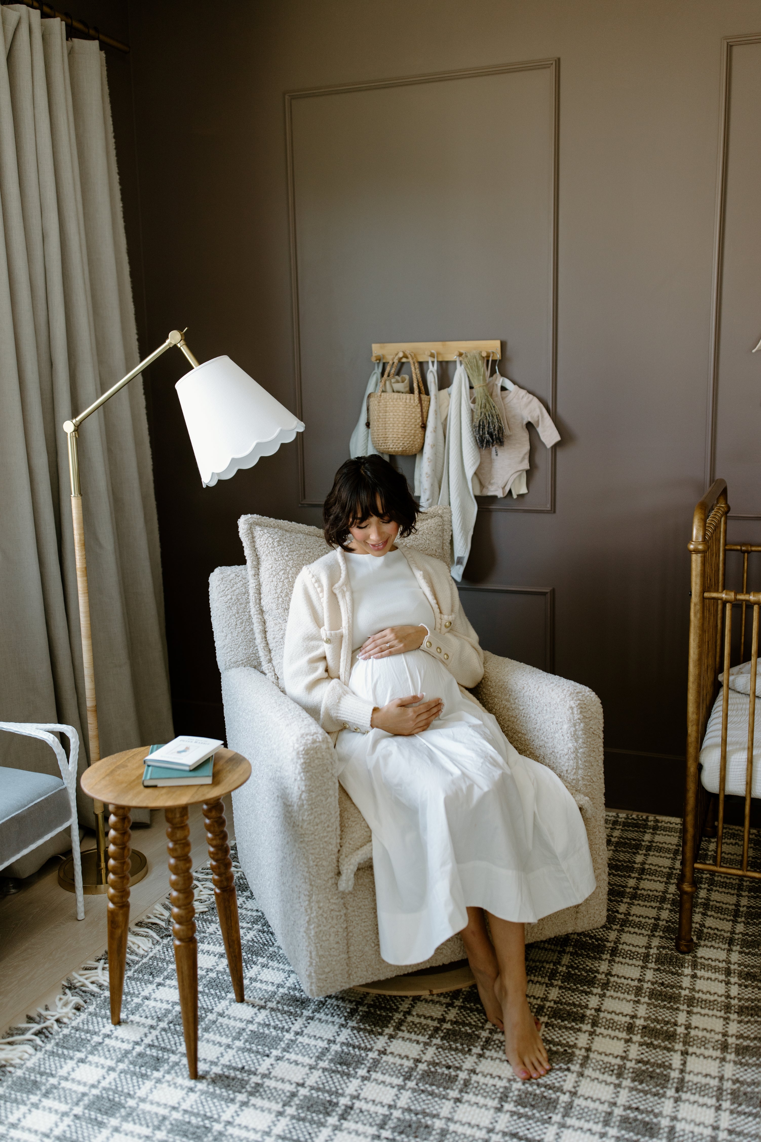 Nola Swivel Nursery Glider