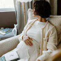 NOLA – Swivel Nursery Glider – Sheepskin Linen