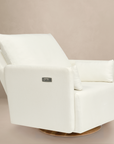 Ollie: a Chair and a Half - Swivel Nursery Glider with Back Recline Feature - High Performance Bouclé Oyster