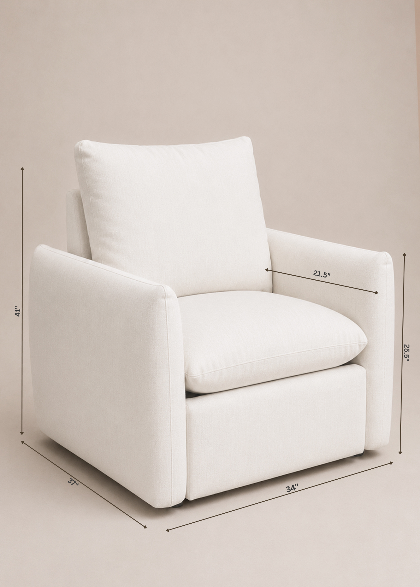 James: a Chair and a Half - Gliding Swivel Nursery Recliner