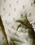 'Mushroom' - Premium Muslin Crib Quilt & Sham