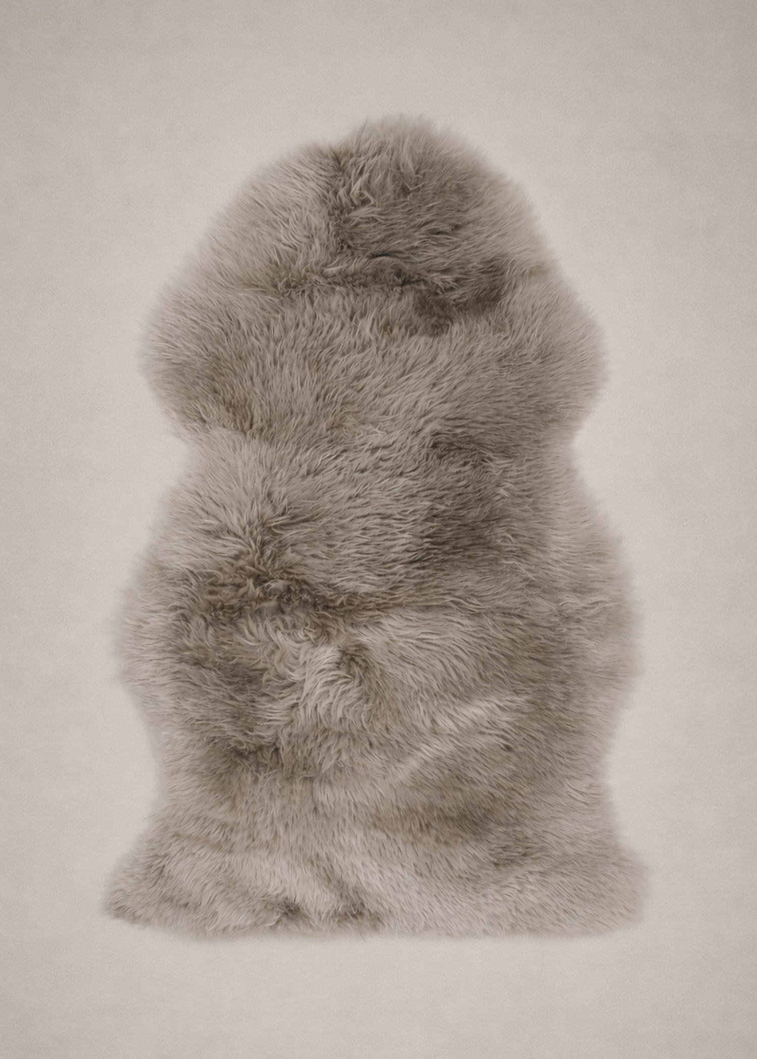 Real Fur Rug - Highland Hide Driftwood