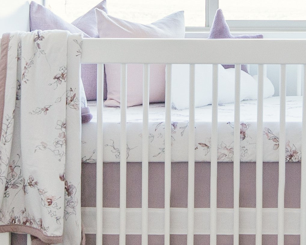 Bella Floral - Crib Sheet