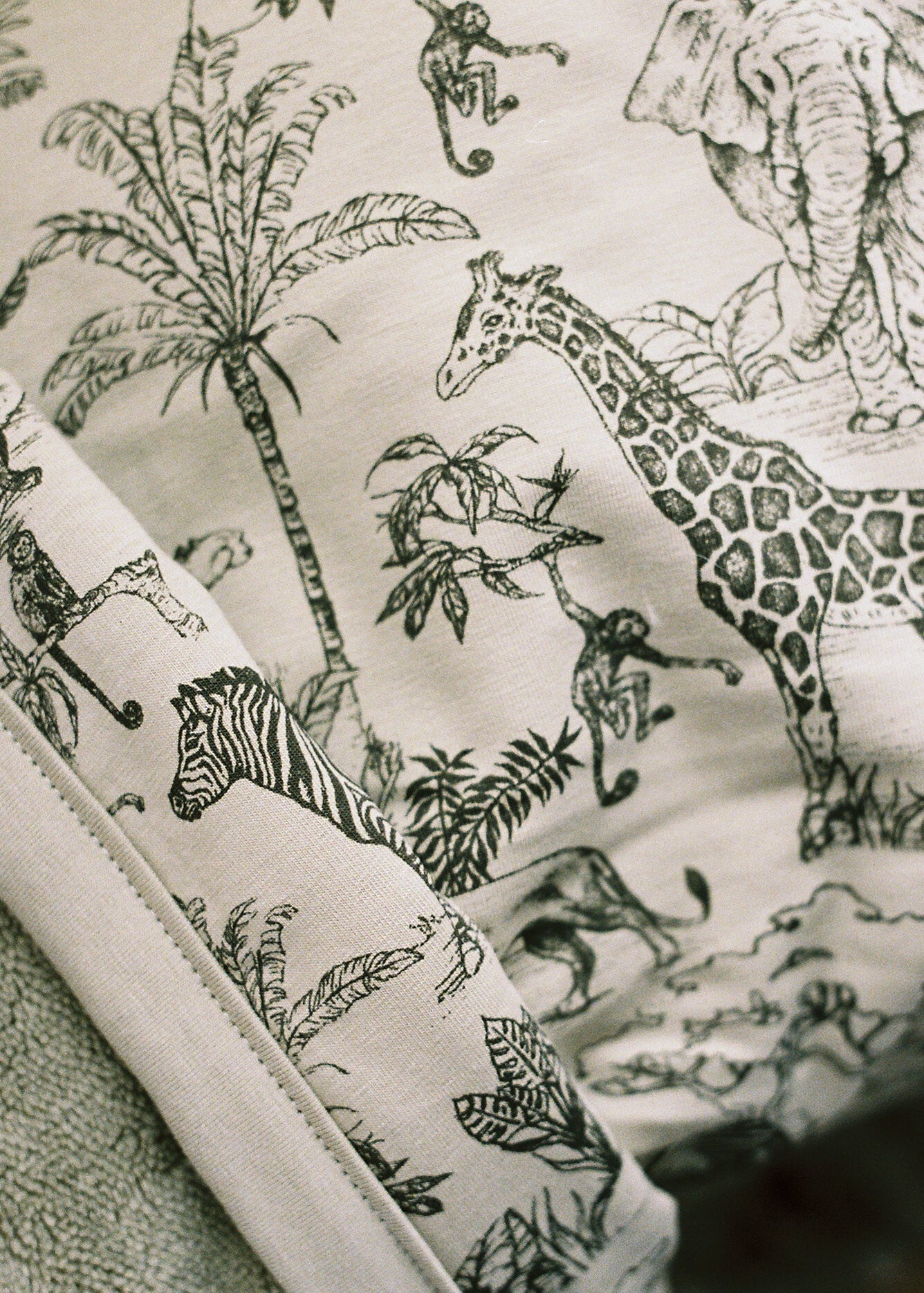 Vintage Safari Nursery - Cuddle Blanket