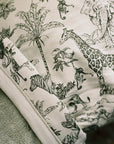 'Vintage Safari' Nursery - Cuddle Plush Infant Blanket
