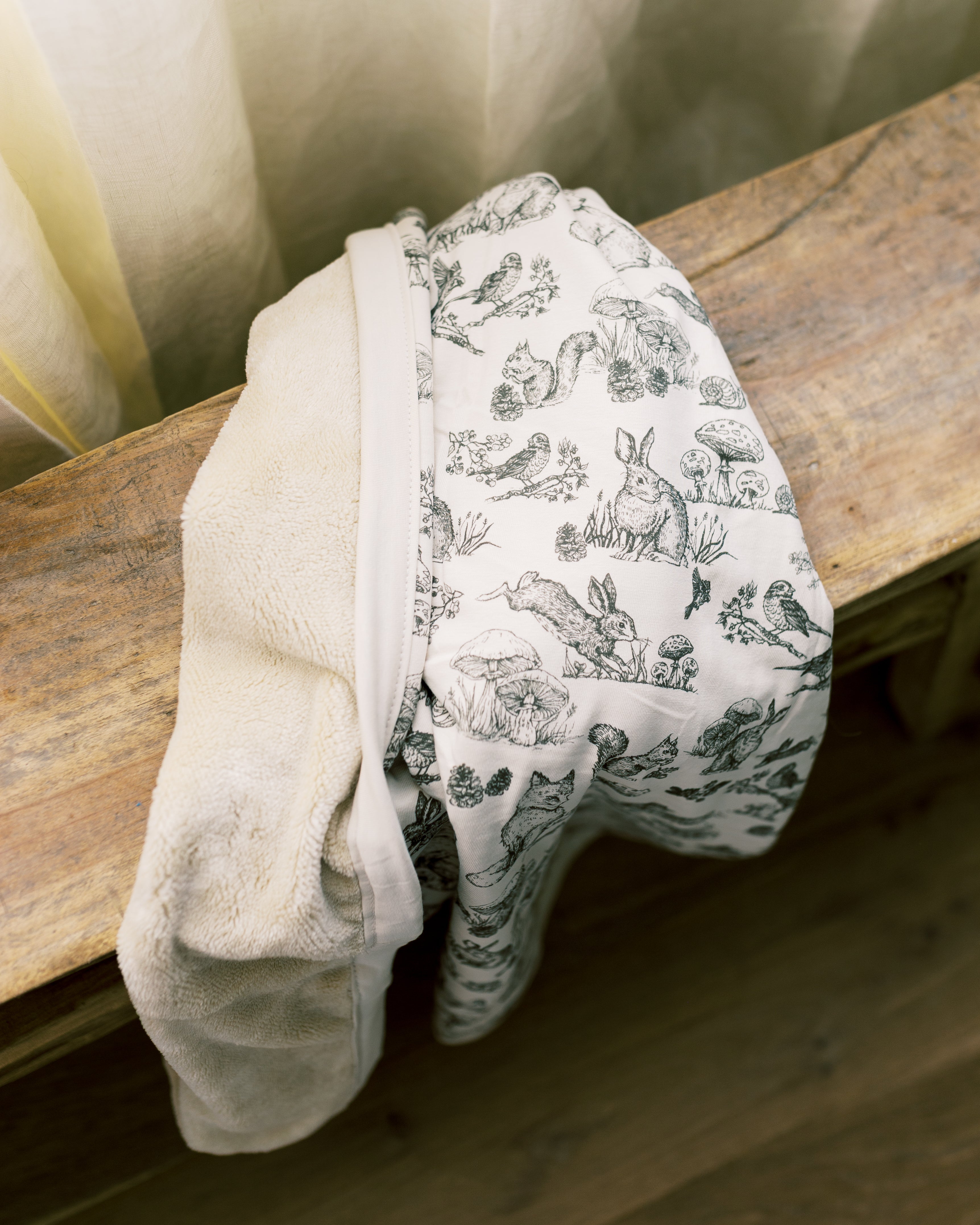 'Woodland' Nursery - Cuddle Plush Infant Blanket