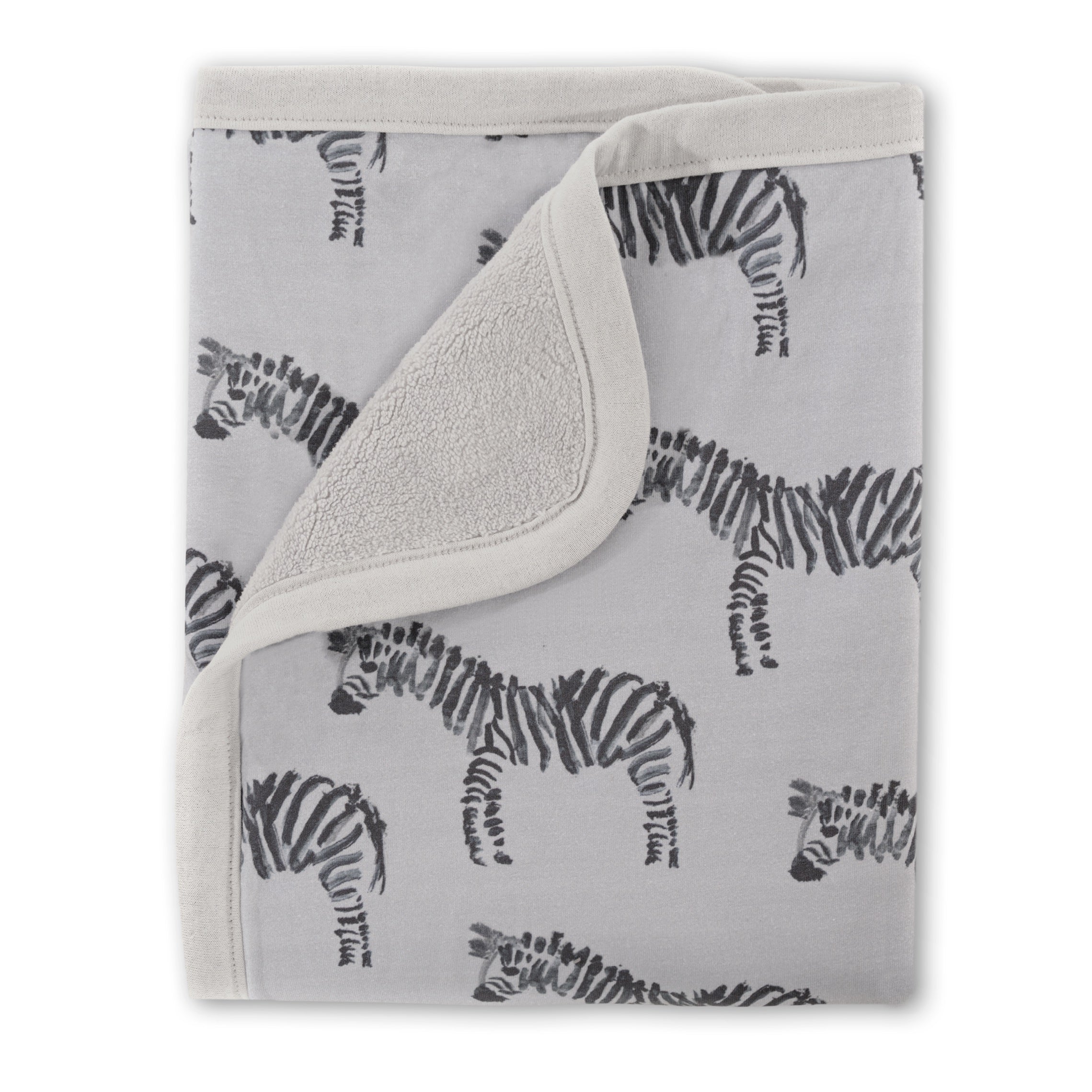 Zebra - Cuddle Plush Infant Blanket