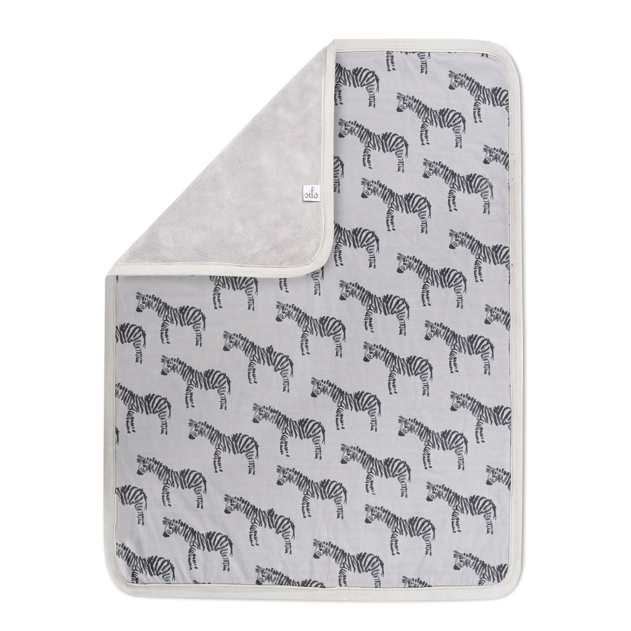 Zebra - Cuddle Plush Infant Blanket