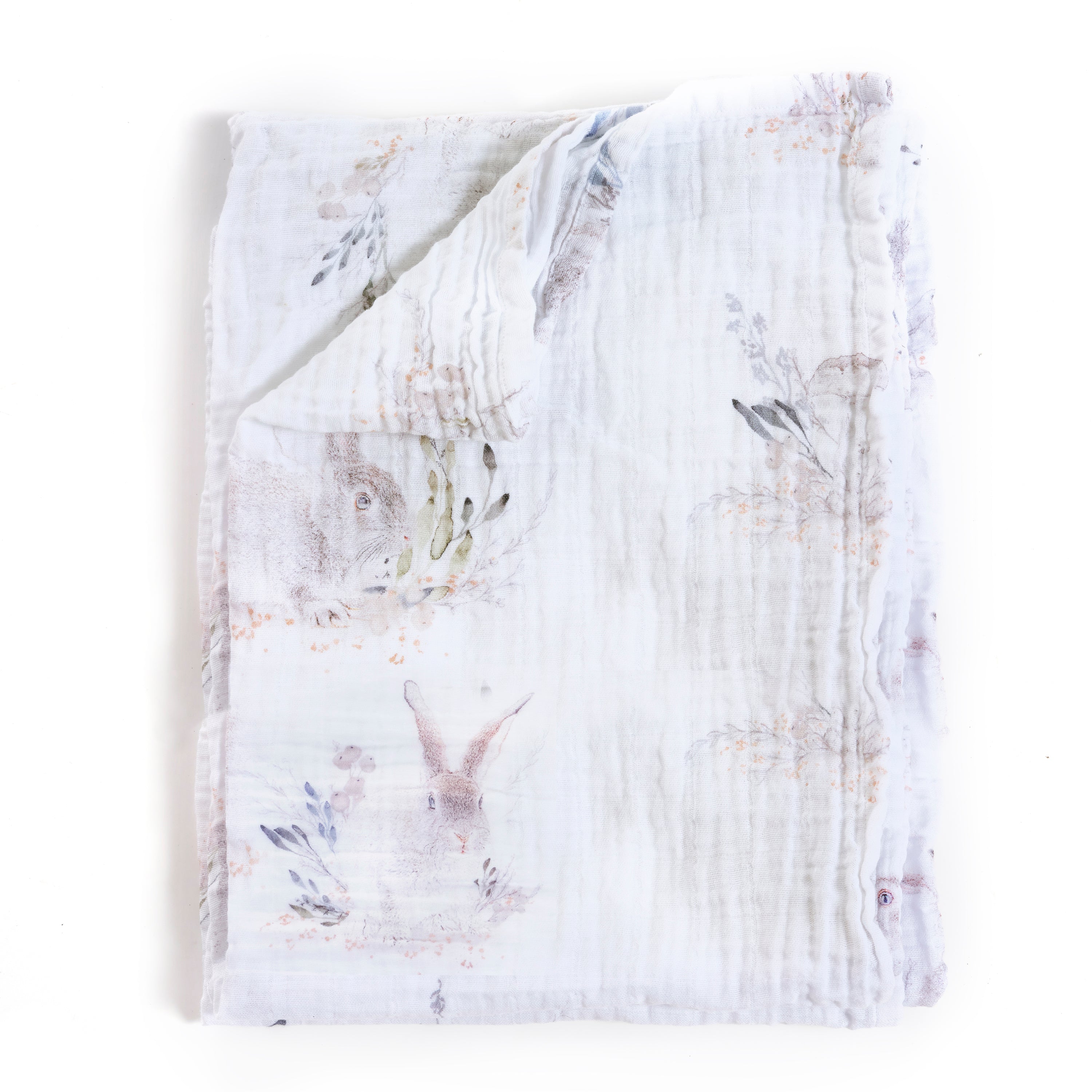 Cottontail & Llama - Muslin Swaddle Blanket Set