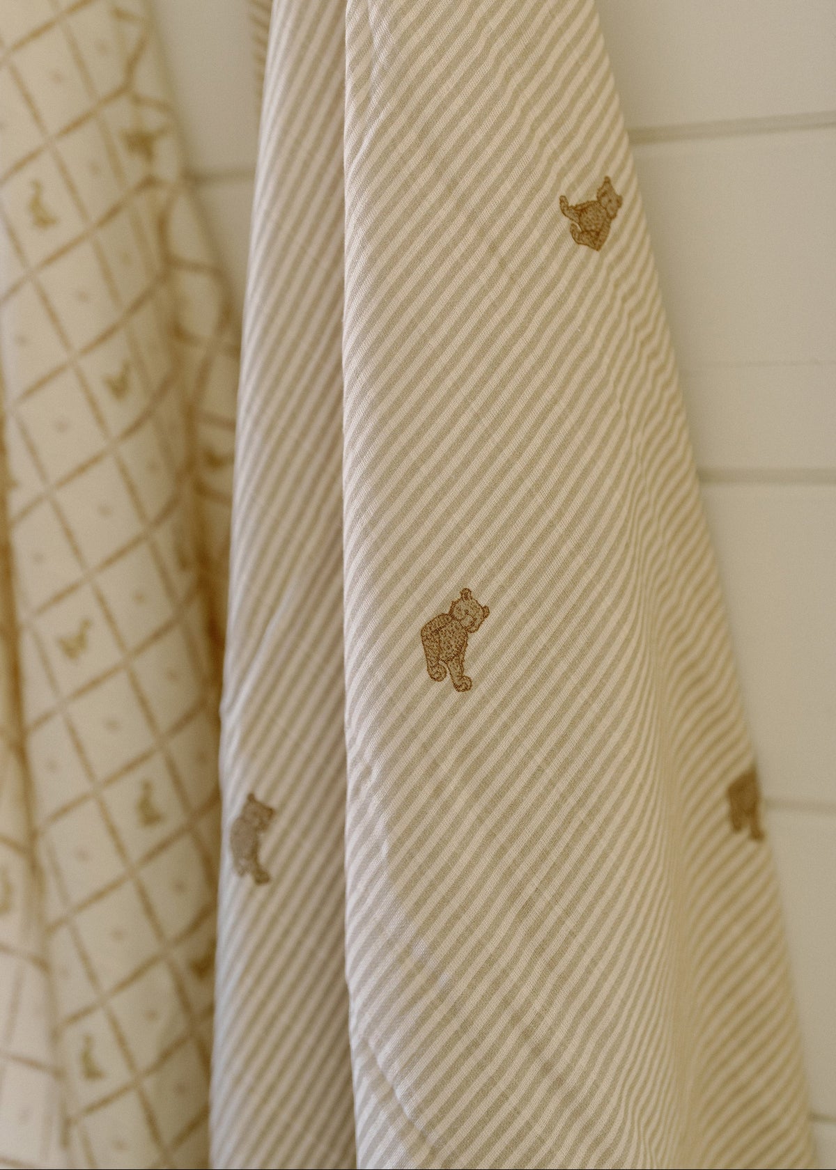 Bear & Butter Yellow Duck - Muslin Swaddle Blanket Set