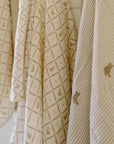 'Bear' & 'Duck' - Muslin Swaddle Blanket Set