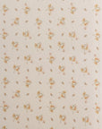 'Dainty Floral' & 'Sea Moss' Sage Green Stripe - Jersey Swaddle Set