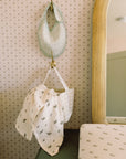 'Squirrel' & 'Mushroom' - Muslin Swaddle Blanket Set
