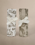 'Vintage Safari' & 'Woodland' Nursery - Muslin Swaddle Blanket Set