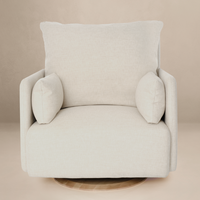 MILO: A CHAIR AND A HALF - SWIVEL NURSERY GLIDER