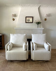 Ollie: a Chair and a Half - Swivel Nursery Glider with Back Recline Feature