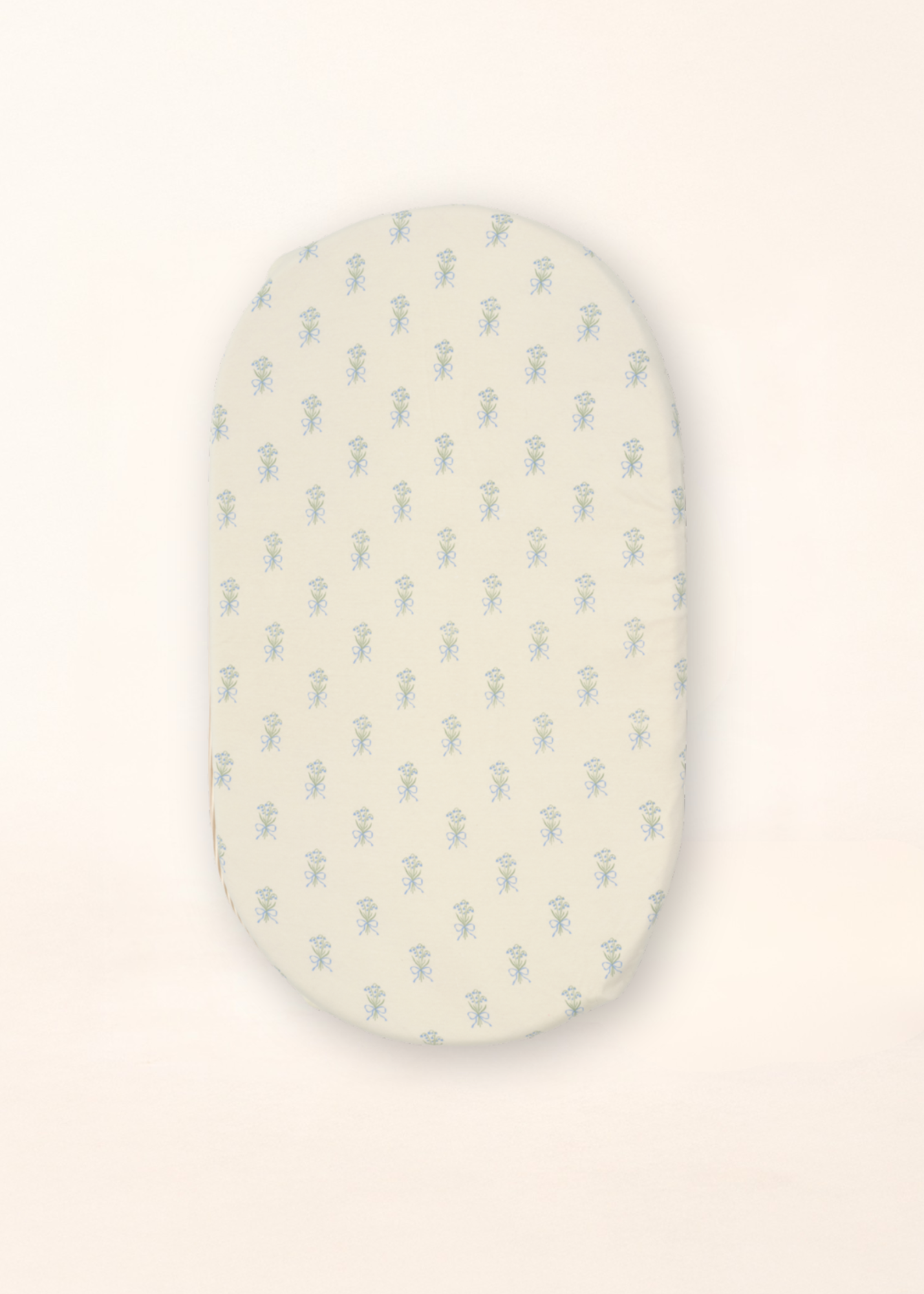 Lily of the Valley - Convertible Moses Basket Sheet & Extra Small Changing Pad Cover