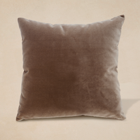 Faux Mohair 'Mink' Throw Pillow