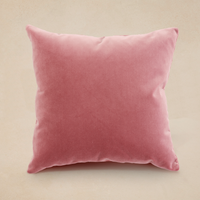 Faux Mohair 'Coral' Throw Pillow