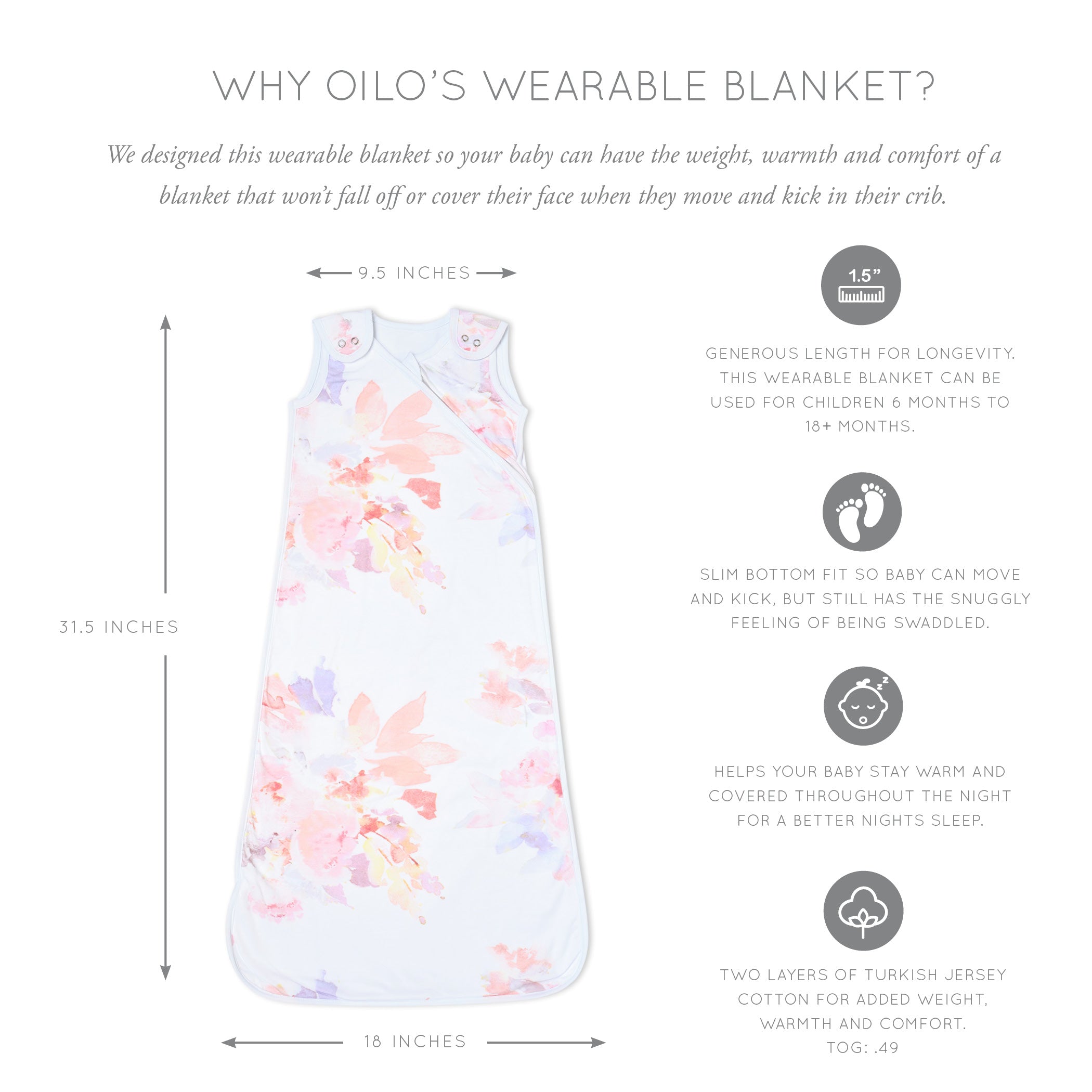 Prim Floral - Sleep Sack