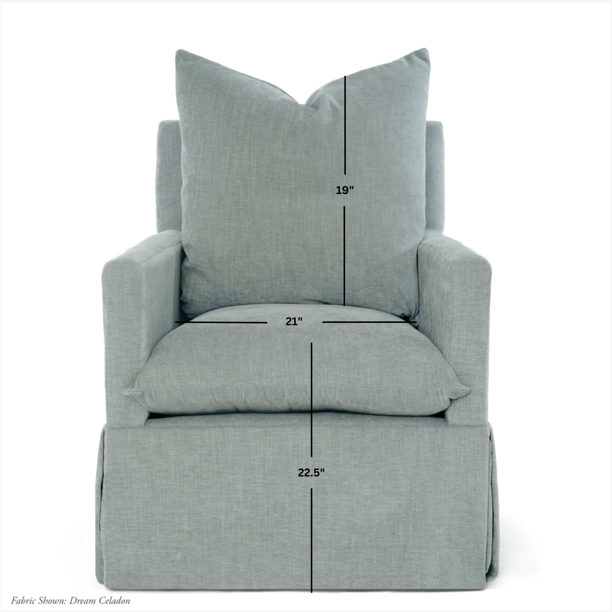 Zoey Swivel Nursery Glider