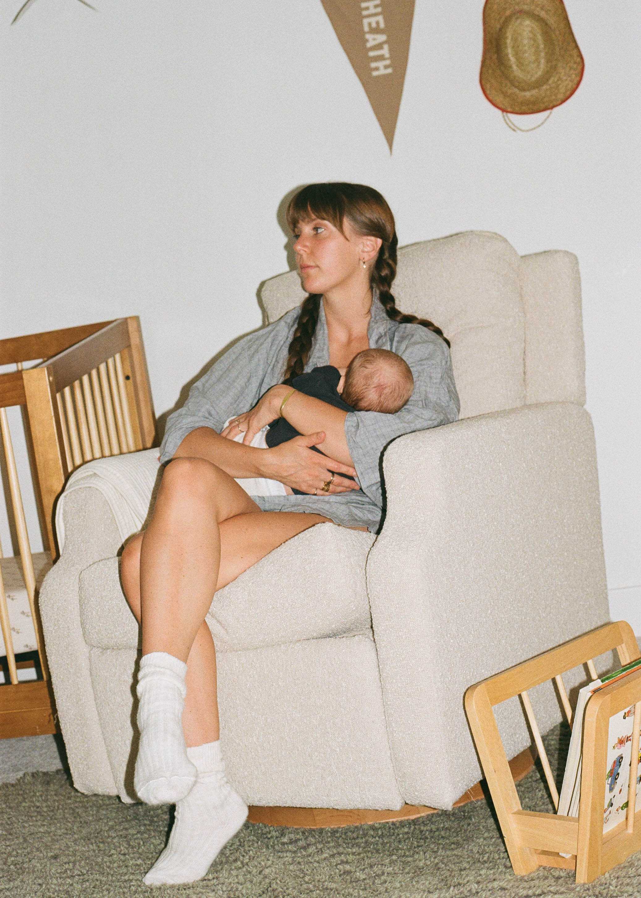 Harlow Gliding Swivel Nursery Recliner