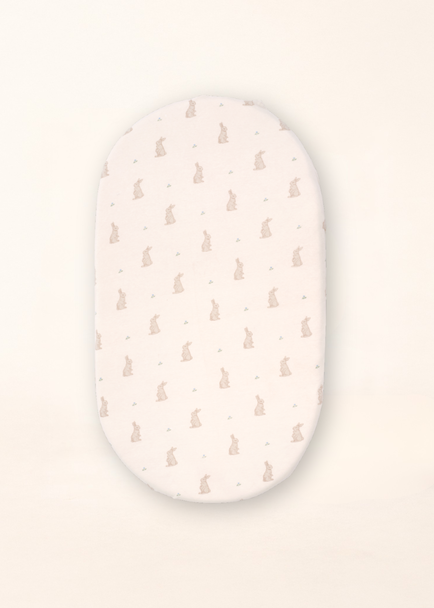 Bunny - Convertible Moses Basket Sheet & Extra Small Changing Pad Cover