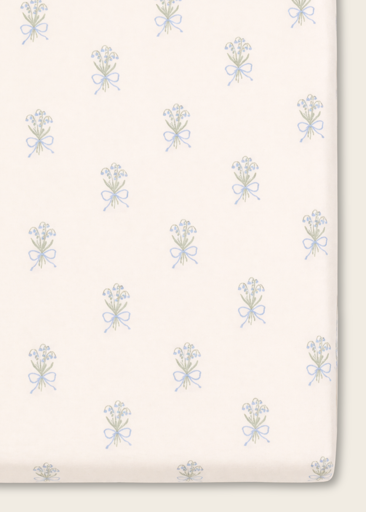 Lily of the Valley Crib Sheet | Nursery Crib Bedding | Oilo™ Studio