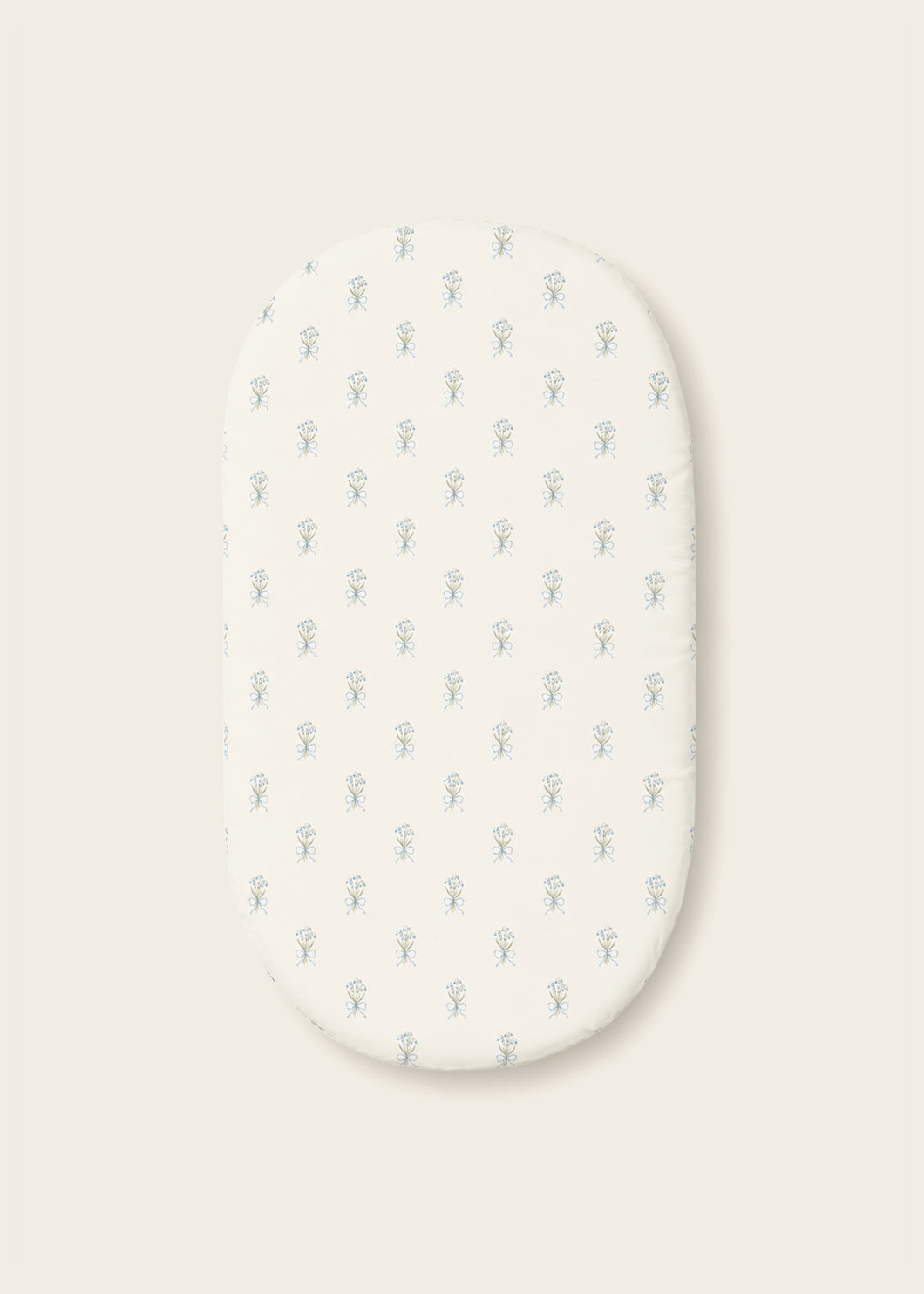 Lily of the Valley - Convertible Moses Basket Sheet & Extra Small Changing Pad Cover