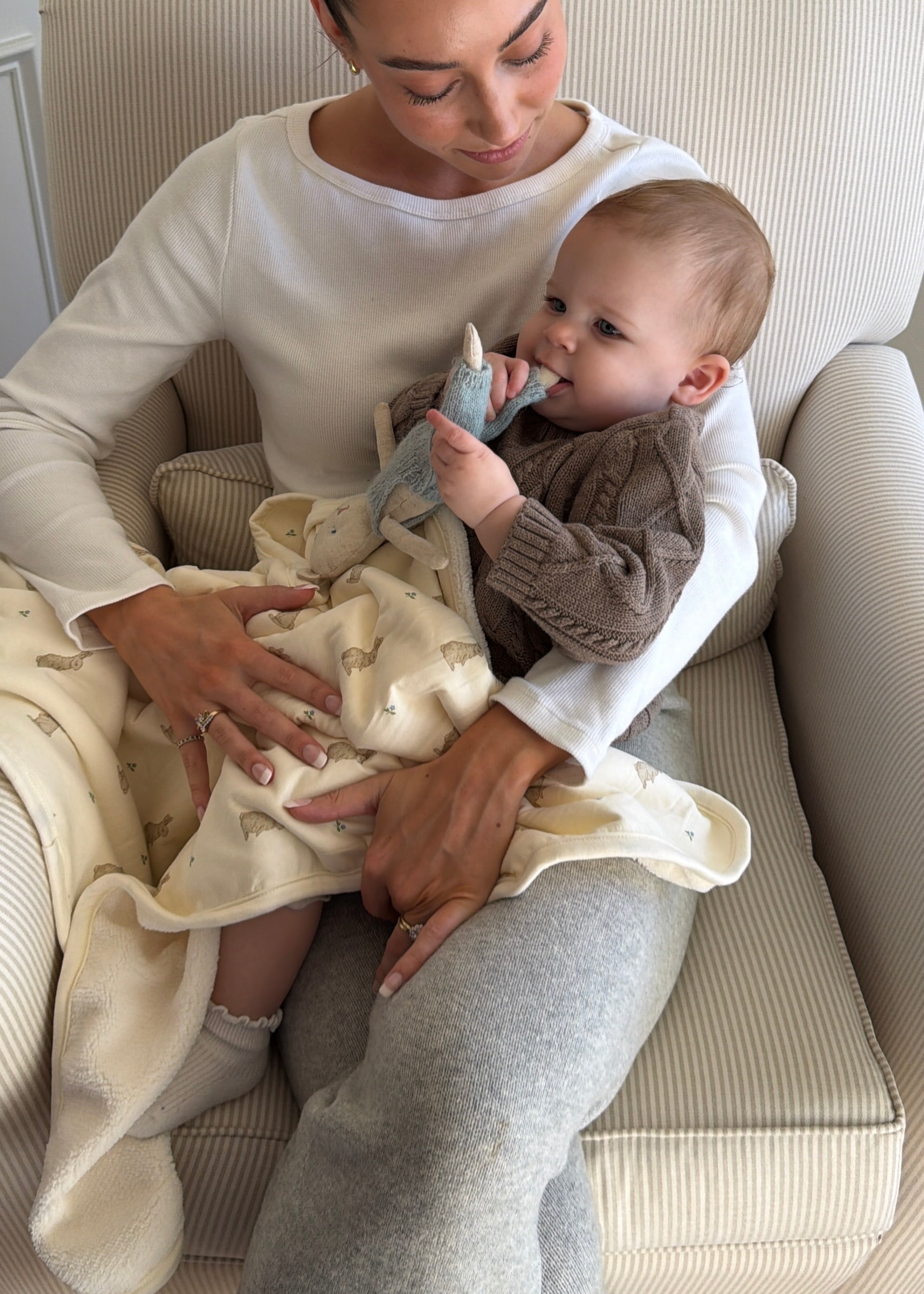 Bunny - Cuddle Plush Infant Blanket