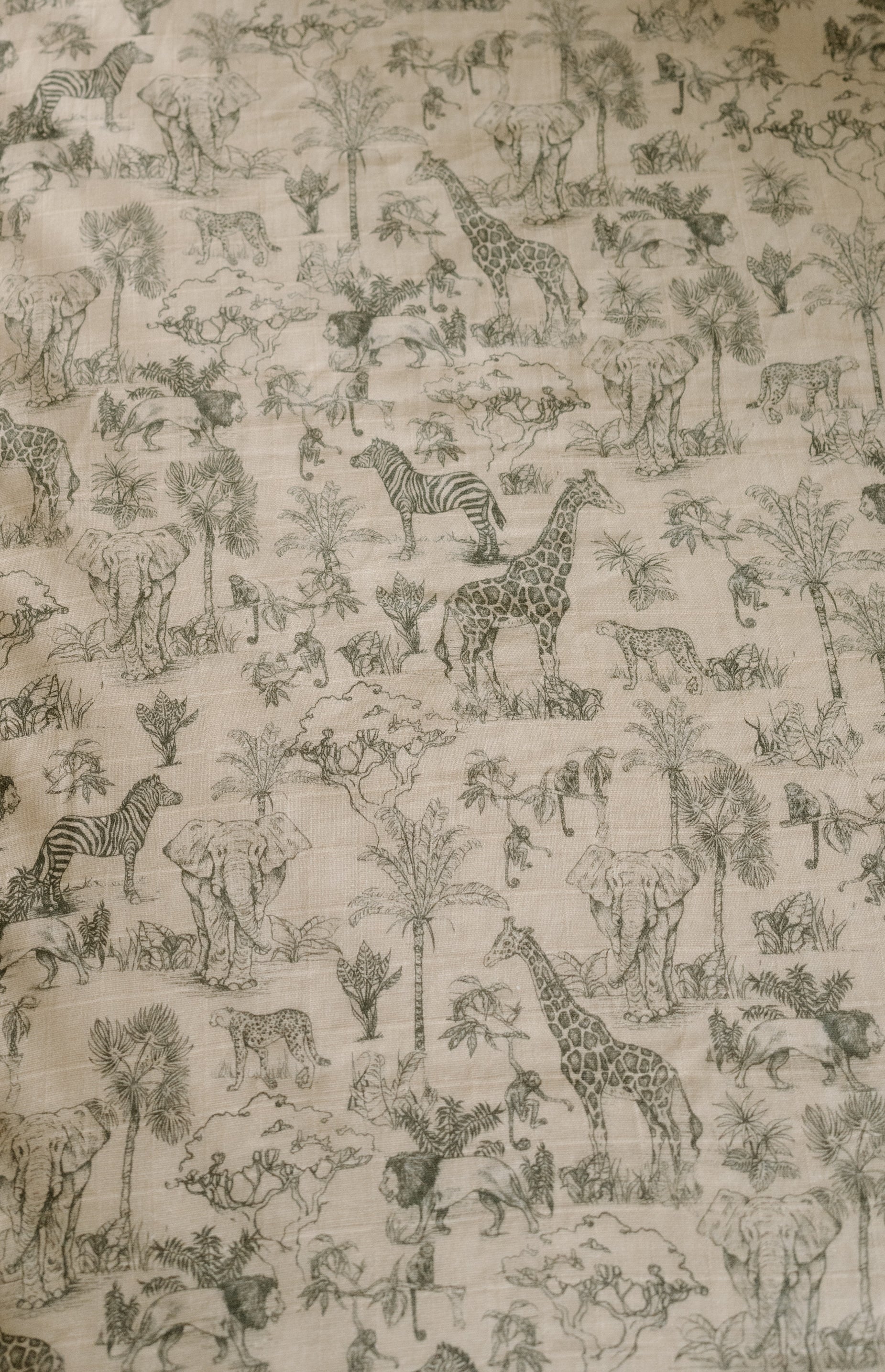 'Vintage Safari' & 'Woodland' Nursery - Jersey Swaddle Set