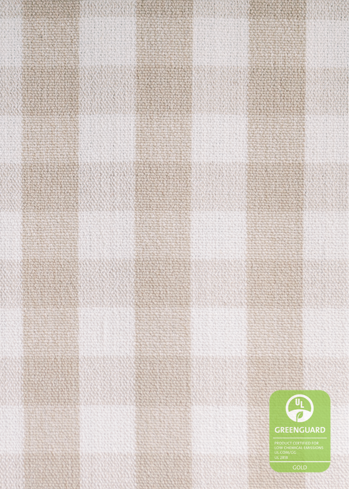 Toasted Gingham Swatch