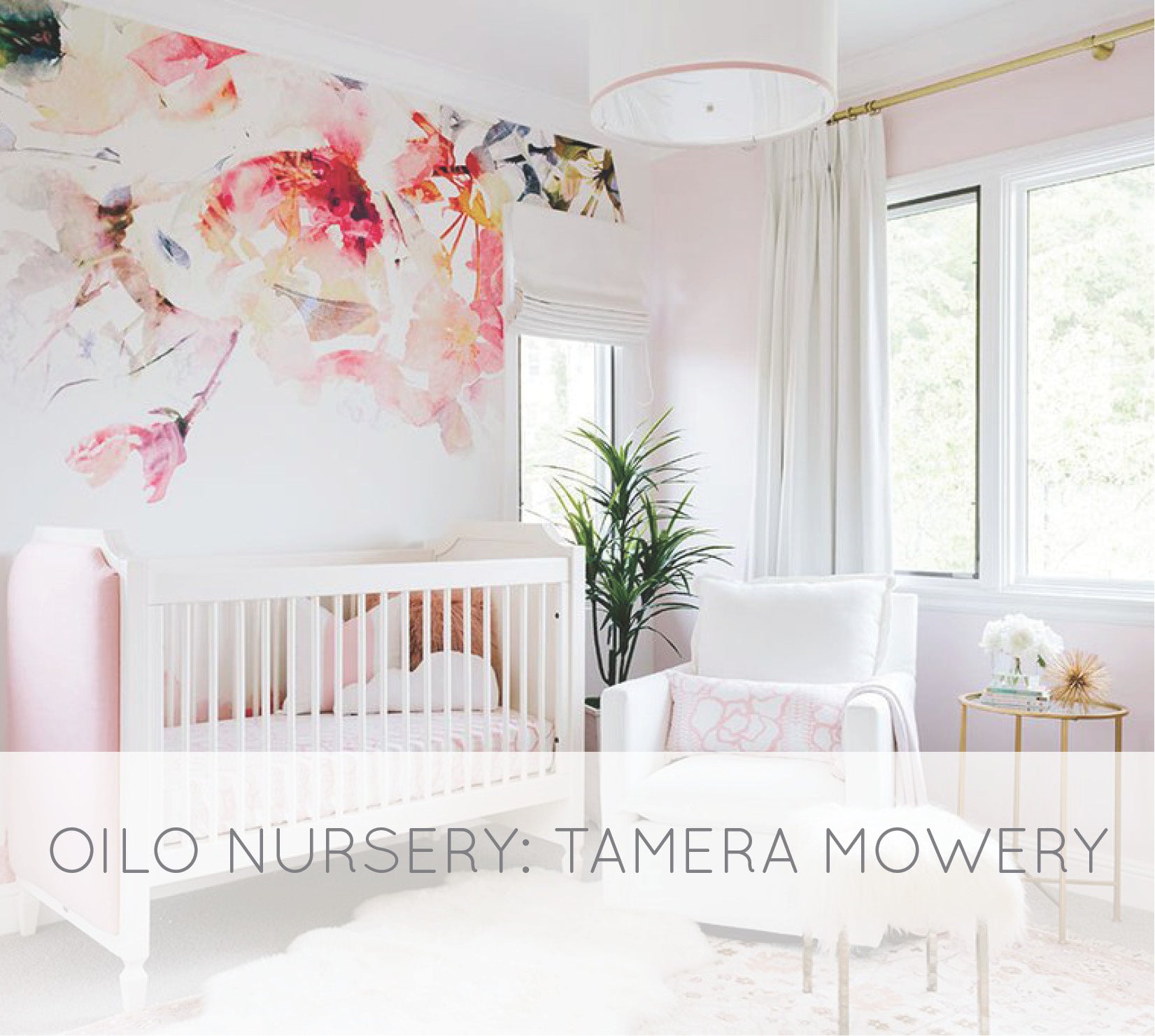 Tamera Mowry's Girl Nursery