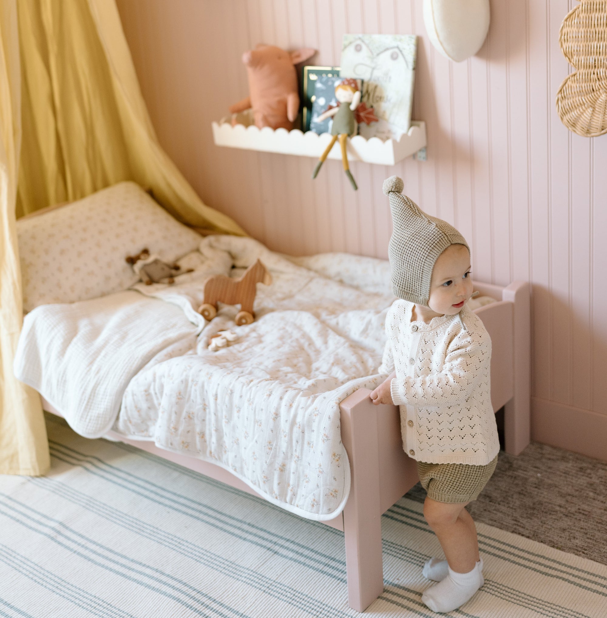 Dusty Rose Nursery Design Inspiration