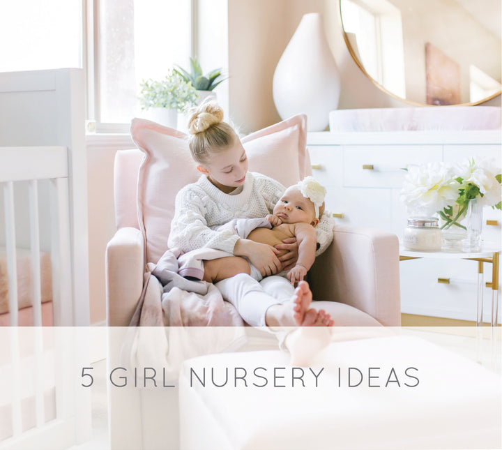 5 Stylish Baby Girl Nursery Ideas