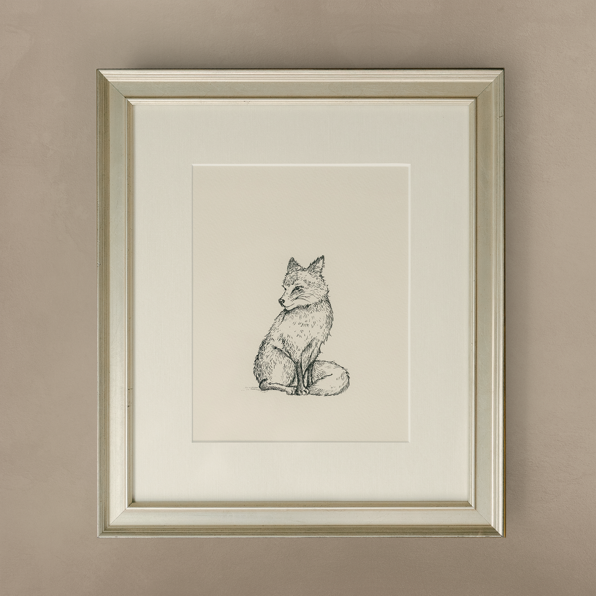 The 'Fox' Framed Nursery Art | Oilo™ Studio