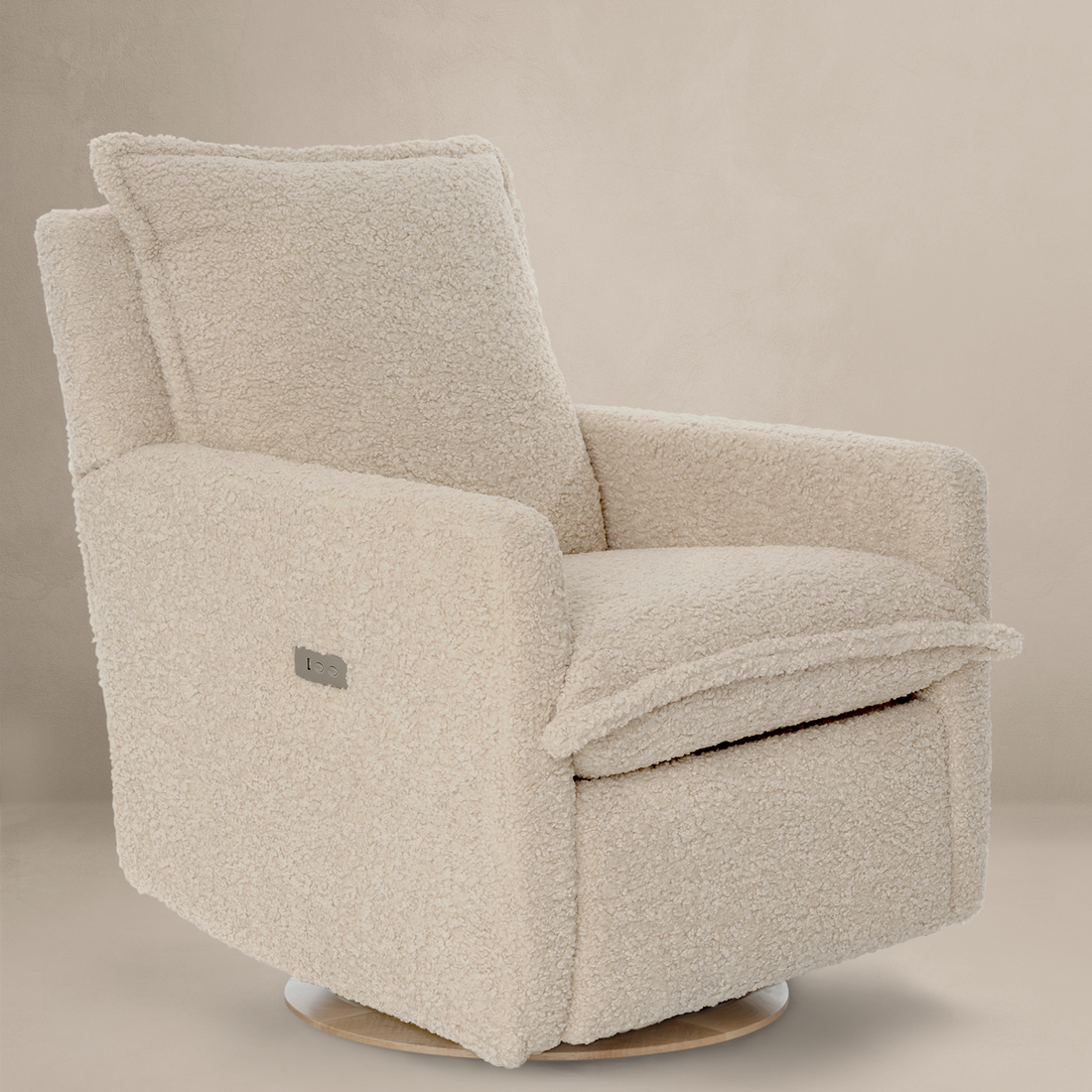 FLYNN GLIDING SWIVEL NURSERY RECLINER