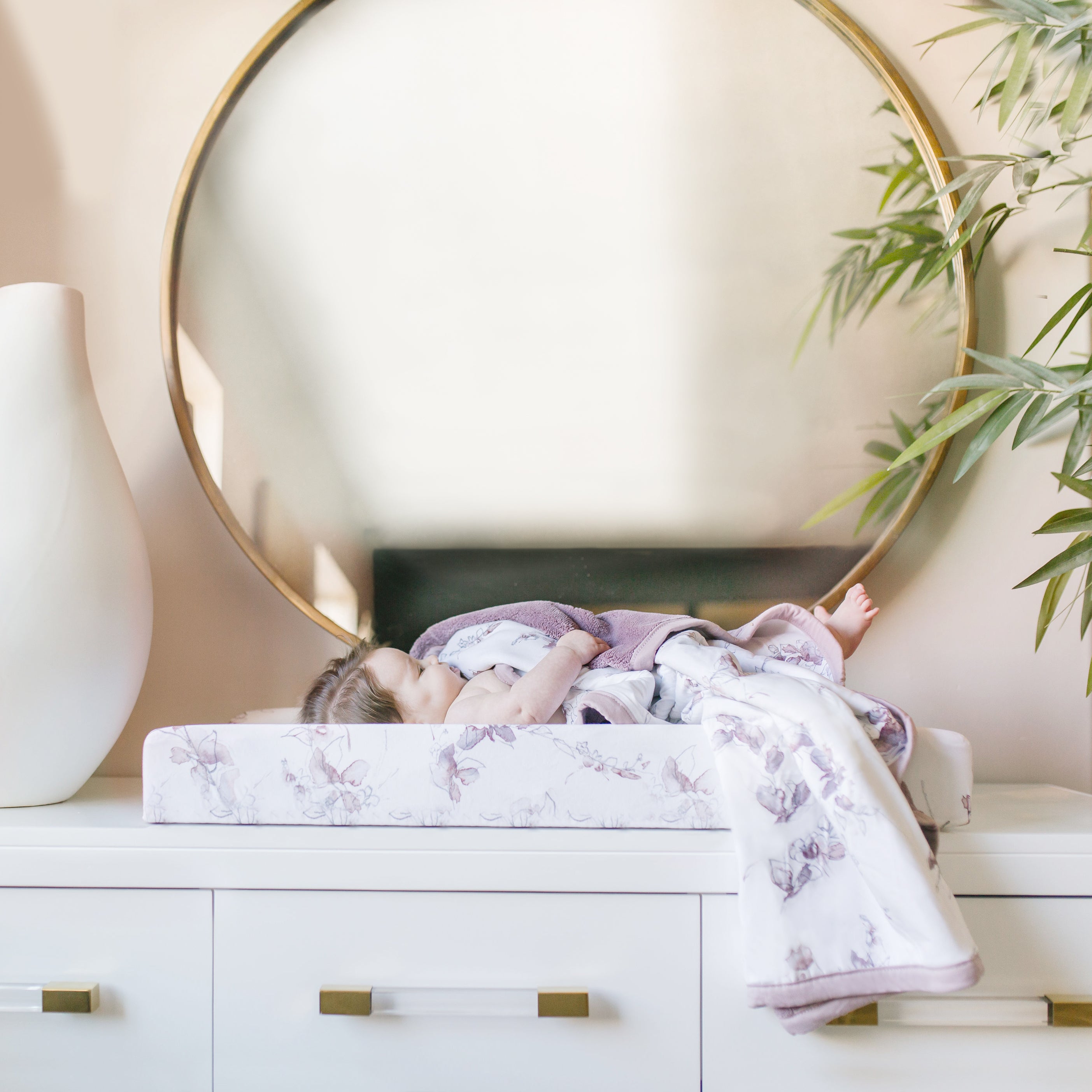 Bella Floral - Changing Pad Cover