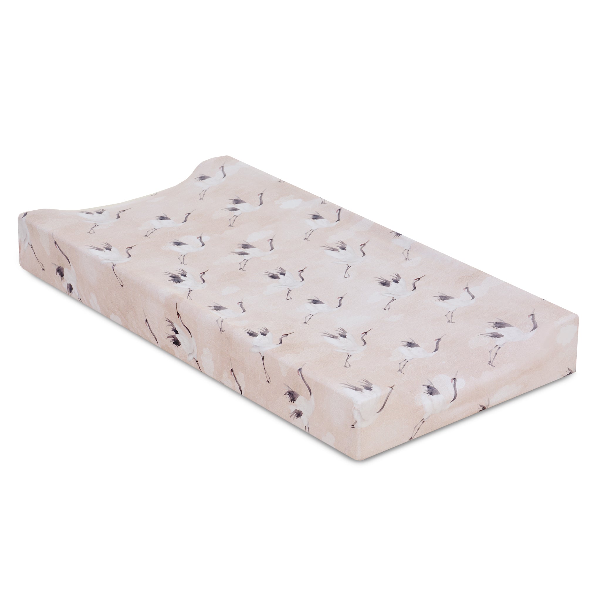 Crane Changing Pad Cover Oilo Studio