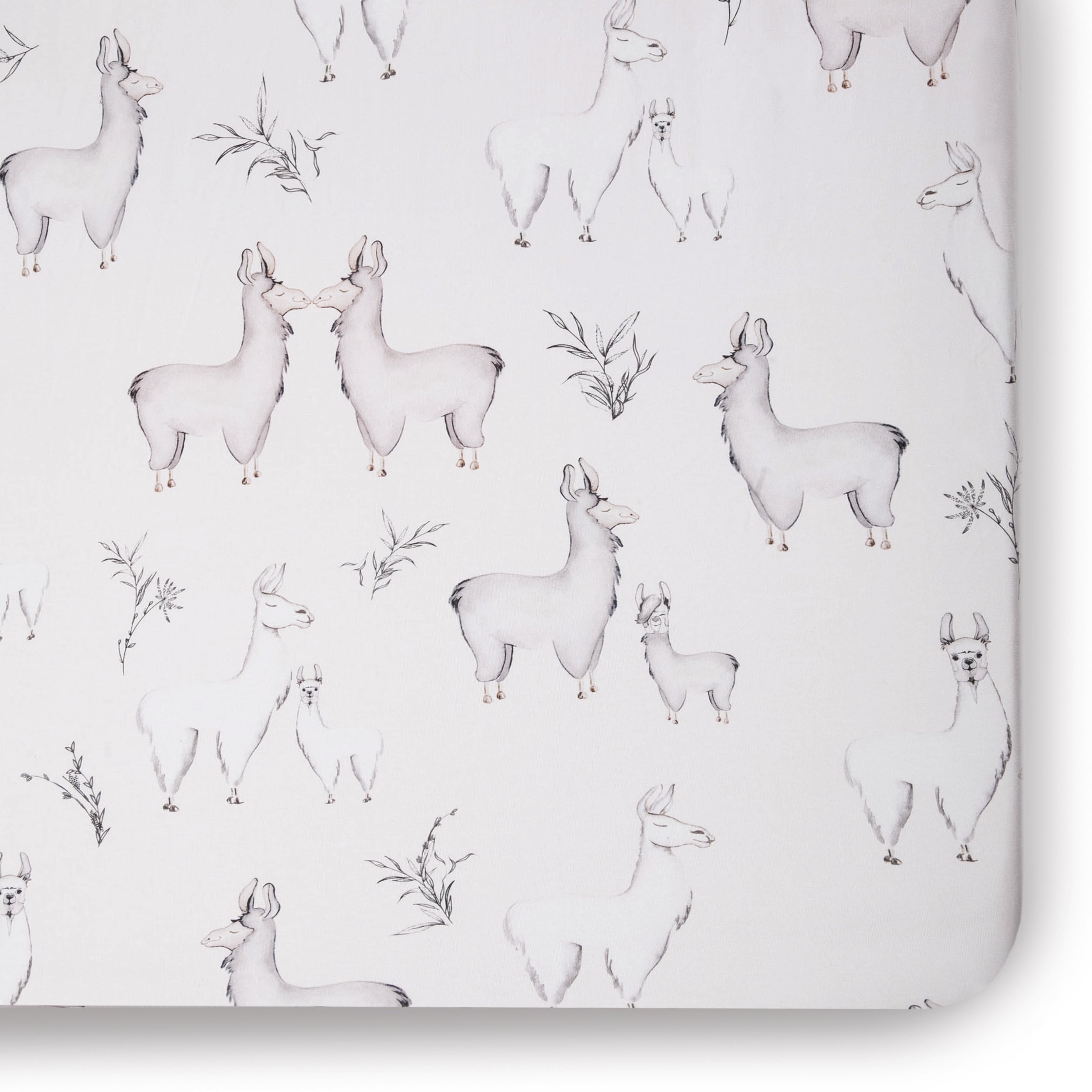 Llama crib sheet on sale