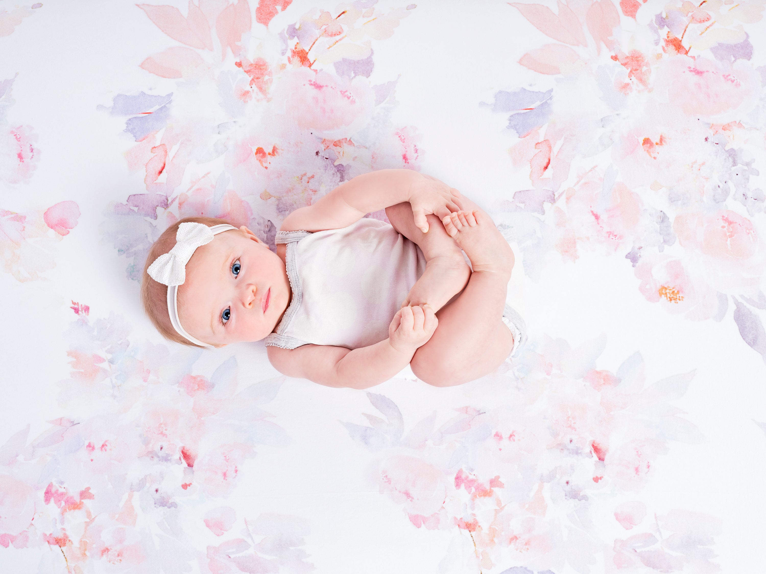 Prim Floral - Crib Sheet