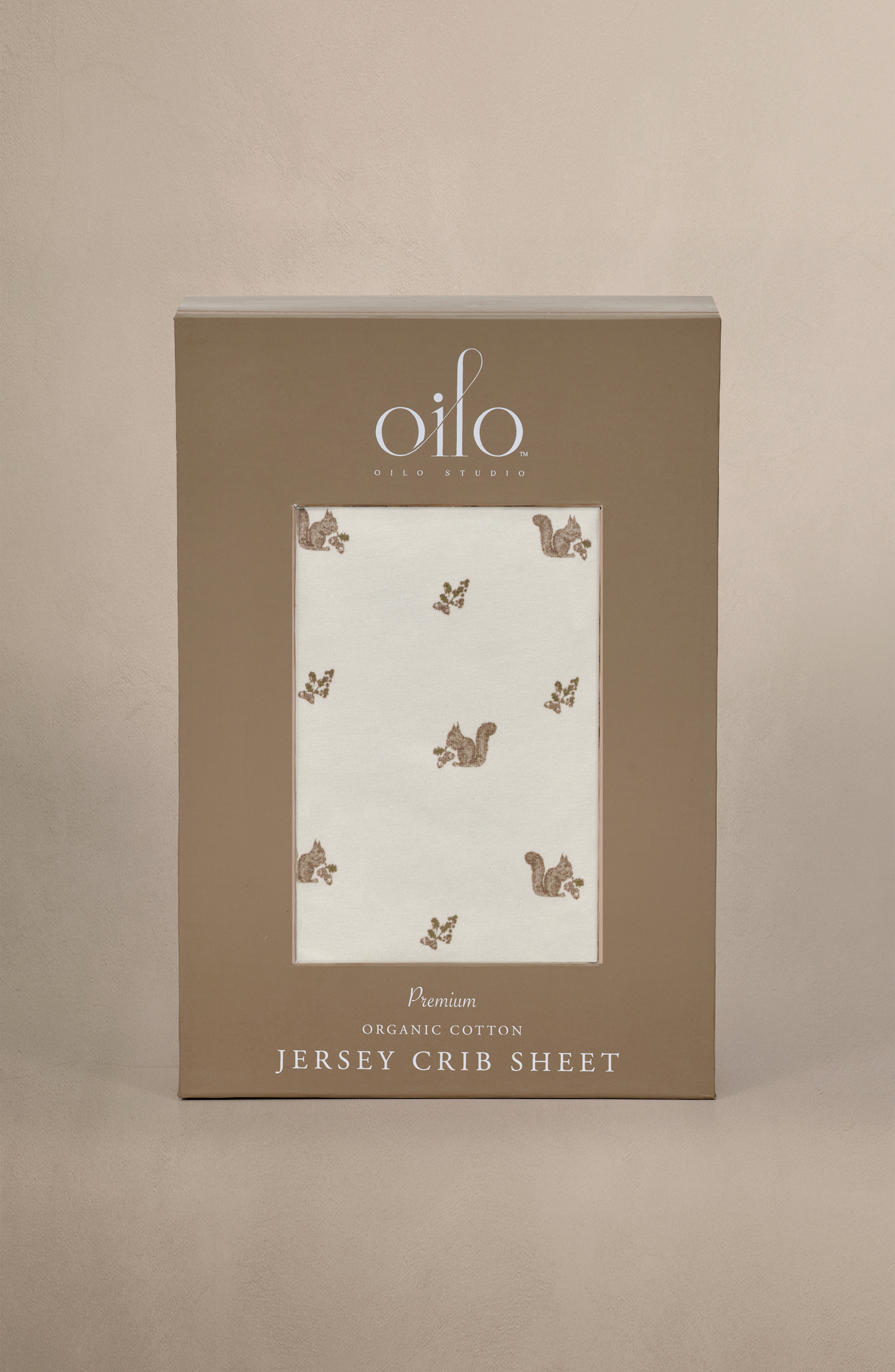 'Squirrel' Nursery - Crib Sheet