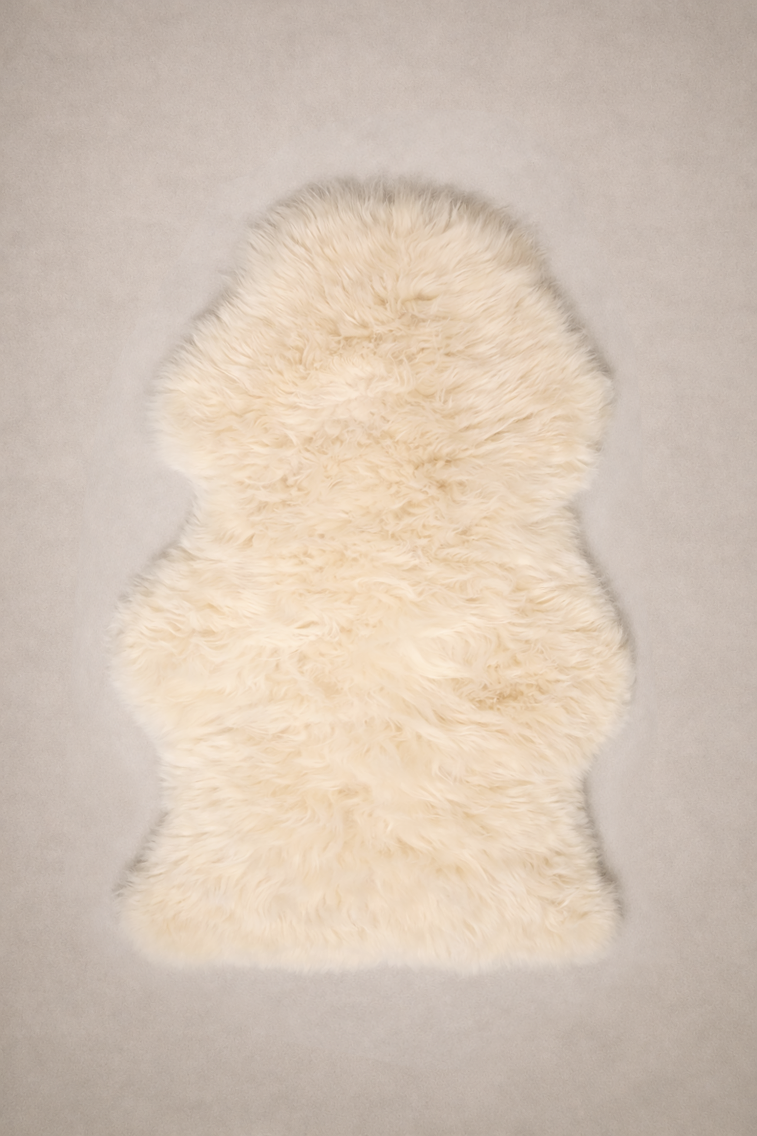 Real Fur Rug - Highland Hide Cream