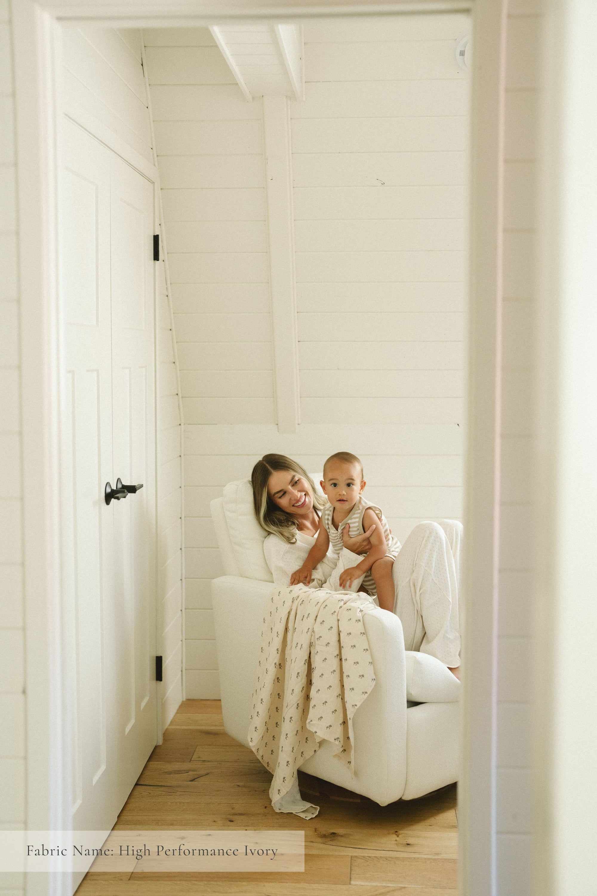 Drew Gliding Swivel Nursery Recliner
