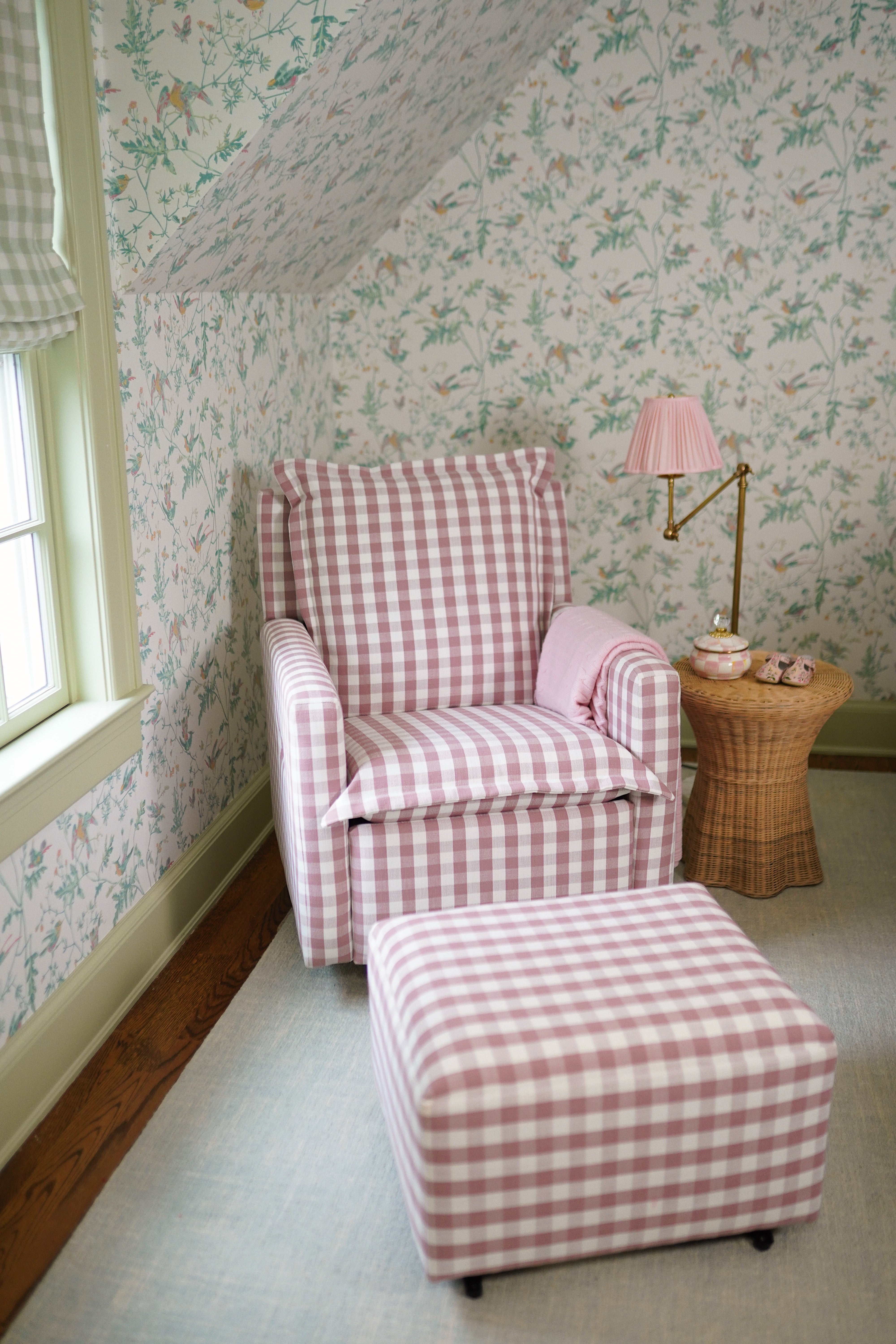 Strawberry Jam Gingham Swatch