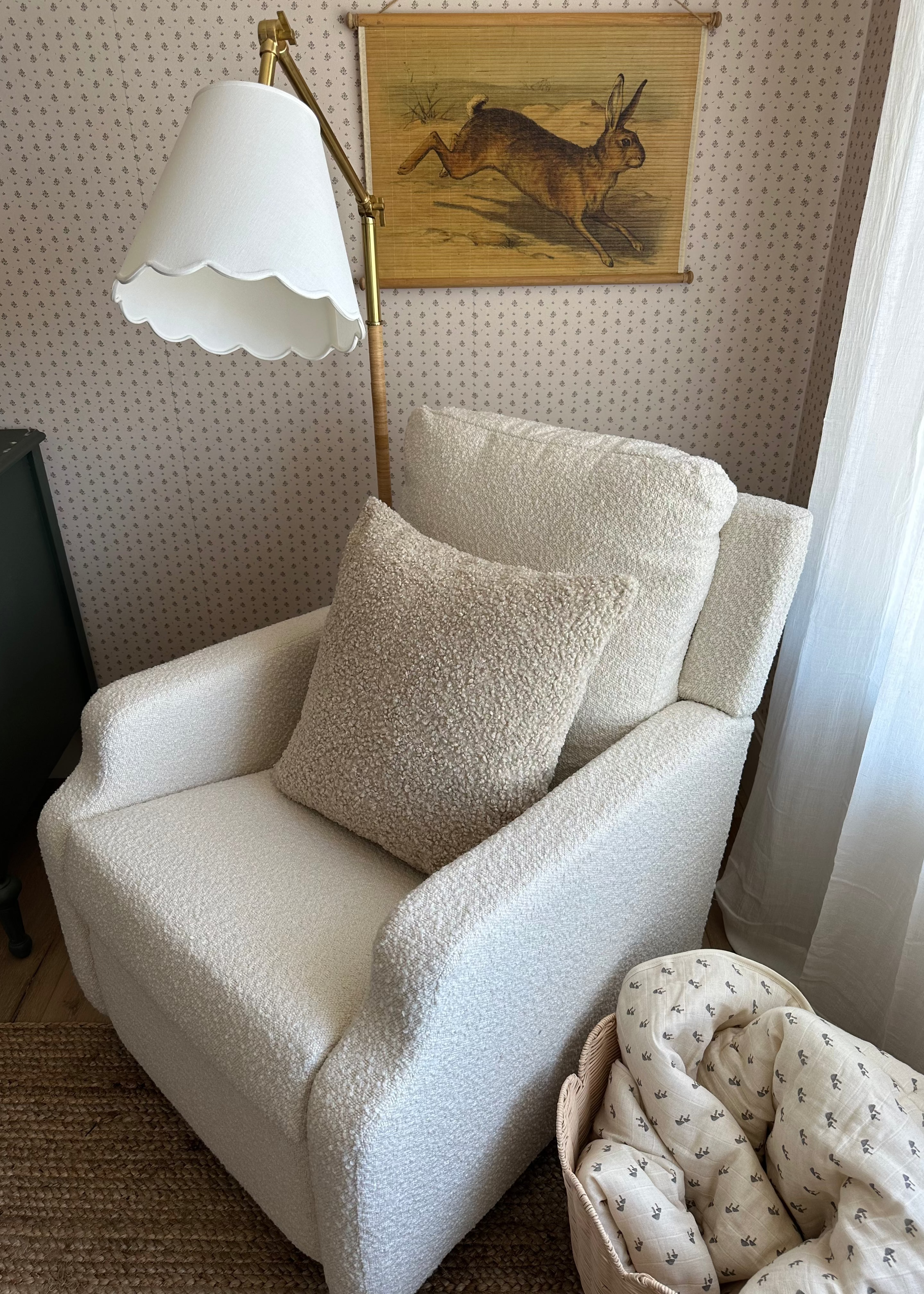 Harlow Gliding Swivel Nursery Recliner